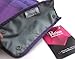 Periea Chelsy Purse Organizer - Handbag, Tote, Bag Organizer Insert - 13 Pockets, 3 Sizes, 39 Color Designs - Perfect Cosmetics Travel Pouch for Make Up (Purple, Medium)