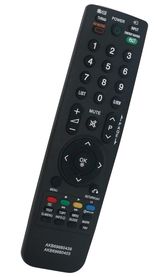 ALLIMITY AKB 69680403 69680438 Remote Control Replace fit for LG TV 60PS7000 60PS8000 65UF680V 65UH600V LH3000 M1910 M1910A MT42PZ90 MT42PZ90H MT42PZ91MB MT42PZ91MR MT42PZ92