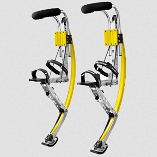 Jump-bird Men Youth Jumping Stilts Pogo Stilts 110~150 Ibs/50~70kg Yellow - Thumbnail 2