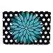 HDE Hard Shell Case for MacBook Pro 13 Inch (Retina Models: A1425 / A1502), Teal Flower