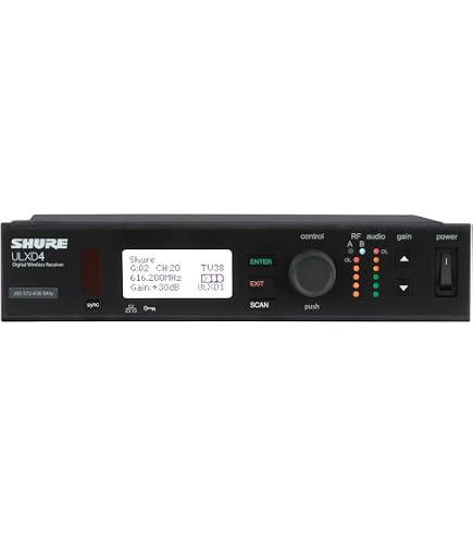 Amazon.com: Shure ULXD6/C Wireless Boundary Microphone Transmitter