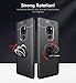 Case for Huawei Mate 20 X Taiaiping Soft TPU Material Suitable for Automotive Magnet Brackets Invisible Ring Bracket Multi-Function Protective Shell (Black)