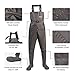 OXYVAN Waders Waterproof Lightweight Fishing Waders with Boots Bootfoot Hunting Chest Waders for Men Women