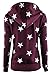 Ollie Arnes Womens Warm Lightweight Long Zip Up Fleece Hoodie Sweater Jacket