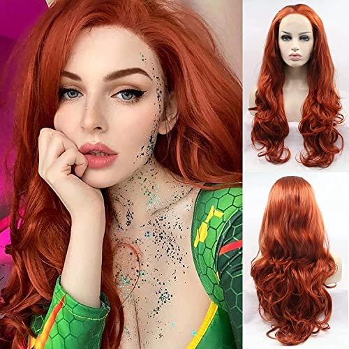 Auburn Orange Real Hair Wigs