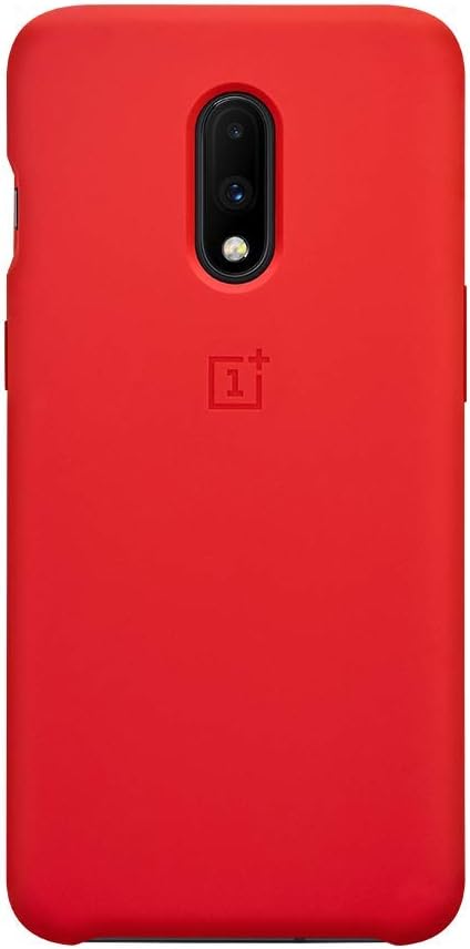 Kidult Oneplus 7 Official Bumper Case Shell Protective Cover (Red)