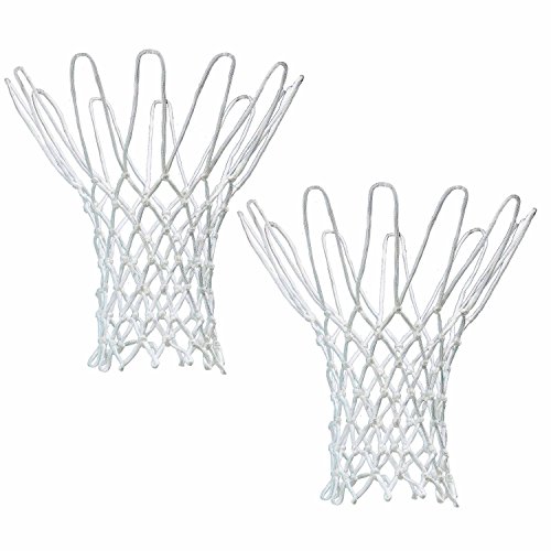 GSI Pair of Premium Quality Heavy Duty All Weather Professional Thick Basketball Net with 12 Loops (4mm) - Thumbnail 2