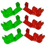 Naviurway Tailgate Handle Rod Clip Right Left Pair Set OEM Replacement Parts 88981030 88981031 M49 for 1999-2007 Chevy Silverado GMC Sierra