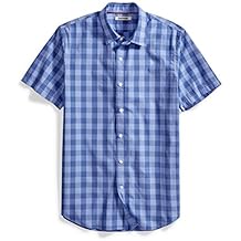 Goodthreads Men's Short-Sleeve Large-Scale Check Shirt