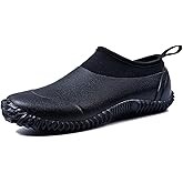 TENGTA Unisex Waterproof Garden Shoes Womens Rain Boots Mens Car Wash Footwear