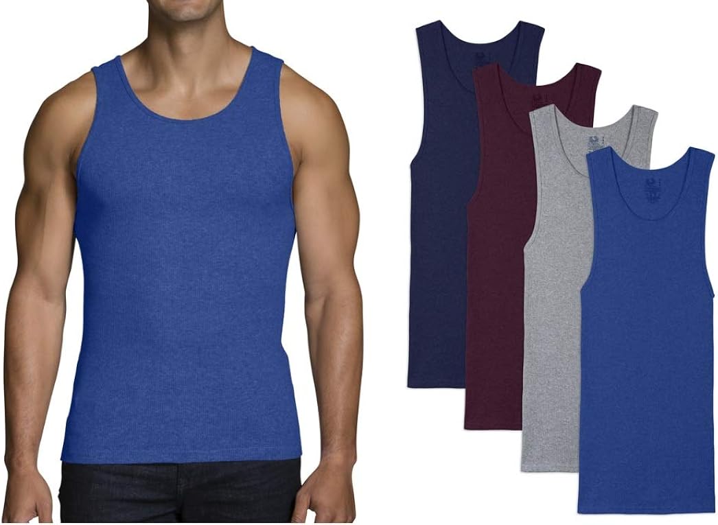 Fruit of the Loom Men's A-Shirts: Clothing