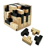 Powshop 3D Puzzle Brain Teaser Puzzle Russia Educational Tetris Shape Cube Genius Skill Builder Puzzle Toy with Tetris Fit Learning Jigsaw for Kids, Adults and Puzzle Enthusiasts