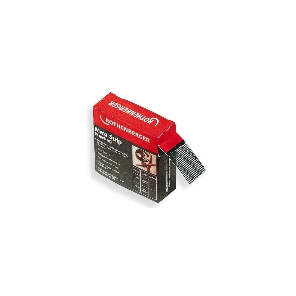 Rothenberger, Maxi Strip 5M Roll (Medium Grade, 180 Grit)