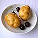 Gresorth 6pcs Artificial Potato Lifelike Fake Vegetable Home Kitchen Party Food Toy Decoration Model Props