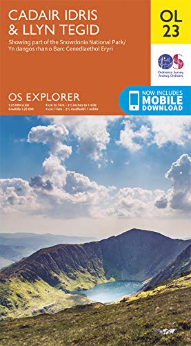 Cadair Idris Os Map Os Explorer Map Ol23 Cadair Idris & Llyn Tegid (Os Explorer Active): Ordnance  Survey: 9780319263594: Amazon.com: Books
