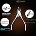 Ninth Toenail Clippers/Nail Nipper for Thick and Ingrown Toenails - Surgical Grade Stainless Steel Nail Clippers for Hangnails - Premium Quality Brushed Stainless Steel, 5