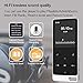 RUIZU X19 Music Player, Built-in Speaker, Metal Style with FM Radio, Voice Recorder, E-Book, Touch Button with 1.8'' Screen, 128GB Micro SD Card Support, Silver