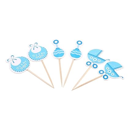 Amazon Com Aramox 18pcs Boy Girl Cake Toppers Kids Birthday Cute