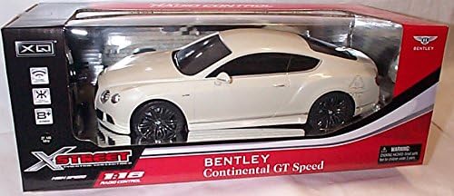 xstreet radio control white bentley continental GT speed car 1.18 scale model