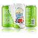 New Wave Sparkling Soda Water Made with Real Fruit Juice, Seltzer, Tonic Water, Vegan, Healthy, Caffeinated, Gluten Free, Low Calorie, No Added Sugar, 24 Pack, 12 oz Cans (6 Flavor Variety)