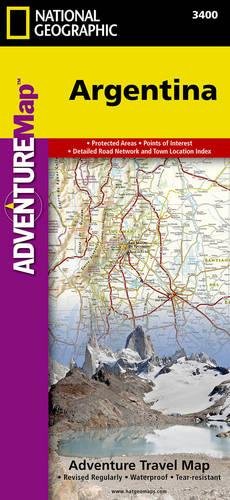 Argentina (National Geographic Adventure Map)