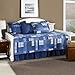 Eddie Bauer Eastmont 5-Piece Quilted Daybed Set, Blue, Twin (200394)
