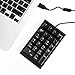Numeric Keypad, Jelly Comb Portable Slim USB Number Pad Keyboard with Multi-Function Keypad for Laptop Desktop PC Notebook, Full Size 23 Keys Numpad, Big Print Letters (Wired)