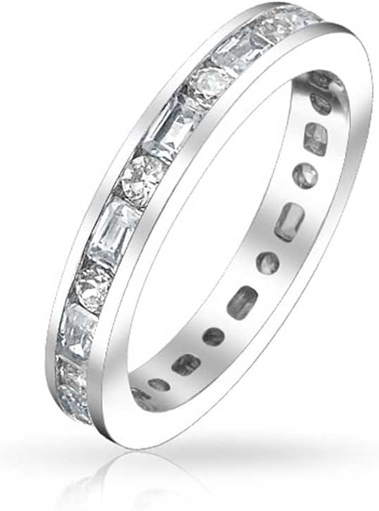 Amazon ブリングジュエリー ロジウムメッキ スターリングシルバー925製 チャネルセット Cz キュービックジルコニア 結婚指輪エタニティリング サイズ 18号 リング 通販 Amazon ブリングジュエリー ロジウムメッキ スターリングシルバー925製 チャネルセット Cz キュービックジルコニア 結婚指輪エタニティリング サイズ 18号 リング 通販