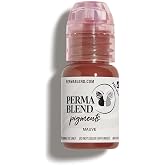 Perma Blend Mauve Tattoo Ink 0.5 oz | Vegan Formula Pigment, Professional Tattooing Supplies, Suitable for Lip Blush Microblading