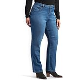 Lee Women's Plus Size Relaxed Fit Straight Leg Jean