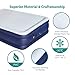 Sable Full Size Air Mattress Upgraded Blow up Inflatable Bed with Built-in Pump and Storage Bag, Height 18 inches, 30-months Warranty