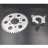 CDHPOWER Rear Hub Adapter 1.5" and 44T Sprocket for 2 Stroke Engine Kit