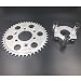 CDHPOWER Rear Hub Adapter 1.5" and 44T Sprocket for 2 Stroke Engine Kit