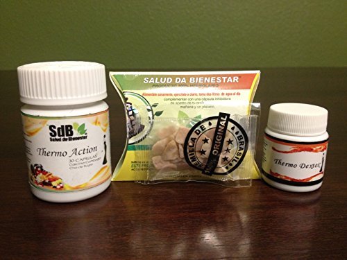 New! 3 Great Products! Semilla de Brazil,Thermo Action and Thermo Detox, Potente combinacion para bajar de peso, Garantizado! by SDB