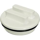 Waterway 400-6650B 2" Plug w/O-Ring - White