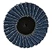 ABN Sandpaper Disc Set, 2in - T27 60 Grit High Density Zirconia Alumina 10pk Round Sander Flat Flap Round Sanding Pads