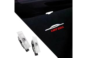 BuJinZeTui 2PCS Door Lights Logo Compatible for Challenger 2013-Present, LED Ghost Shadow Welcome Puddle Projection Light Lamps Accessories (last call car)