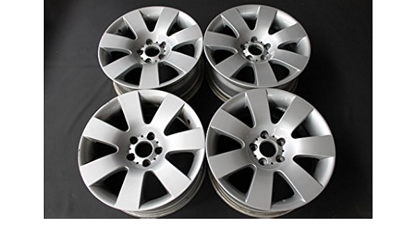 Original BMW 5er E60 E61 Llanta Juego 6760616 18 pulgadas 513 ...