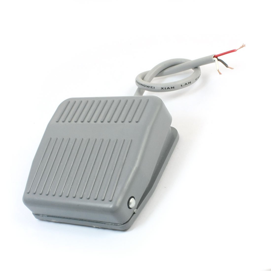 Sourcingmap A14040300ux0016 Spdt 1No+1Nc Momentary Rectangle Nonslip Foot Pedal Switch Tfs-201