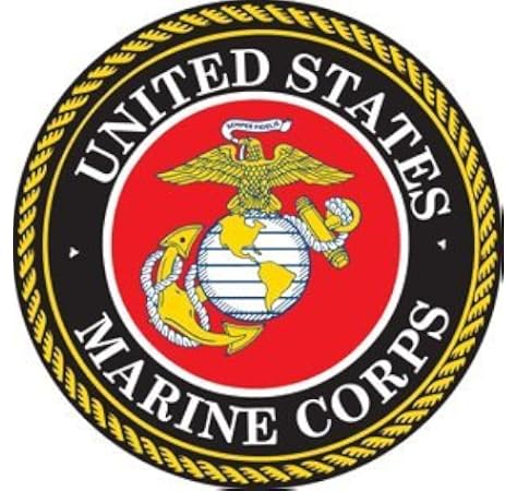 Amazon Com Usmc Oorah U S Marines Logo 4 To 14 Full Color Vinyl Decal Sticker Sports Outdoors