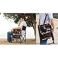 Pomarico Ole Miss Rebels Folding Camping Chair With Side Table