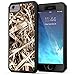 True Color Case Compatible with iPhone 6 / 6s Grass Camo Case [Camouflage Collection] Heavy Duty Hybrid + 9H Tempered Glass 360° Protection [True Armor Series] - Black