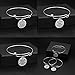 iJuqi Friendship Bracelet - 3 PCS Stainless Steel, White, Size No Size