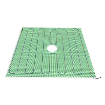 Amazon Com Warmlyyours Tempzone Electric Floor Heating Shower Mat