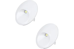 CMENINCY WR55X11132 WR55X25754 for GE Led Refrigerator Light Replacement Assemblys (Lights Bulb and Cover) -Replace WR55X30603 PS4704284 AP5646375 3033142 (2 Pack While)