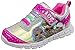 L.O.L Surprise! Girls Sneakers, Light Up Athletic Sneaker, Merbaby Queen Bee and Deva, Pink White, Size 12