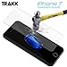 TRAKK Tempered Glass iPhone 7 6s 6 Rounded Edge Pro Screen Protector Anti Glare, Anti Fingerprint, Shatterproof, Anti-Scratch, No Bubbles for iPhone 7 4.7