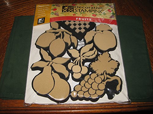 Decorative Stamping Fruits Stamper Kit