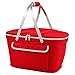 Picnic at Ascot Patented Insulated Folding Picnic Basket Cooler- Designed & Quality Approved in the USA