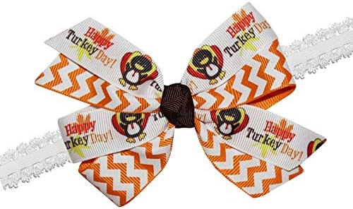thanksgiving baby bows